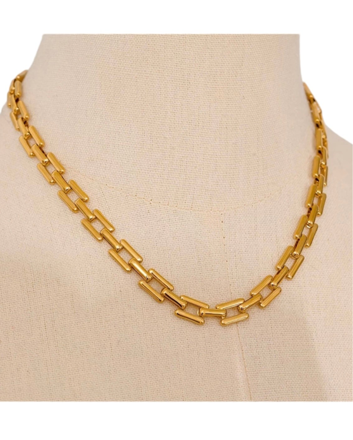 Bedstuy Cuban Link Interlock Necklace