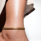 Vive 6mm Cuban Link Anklet