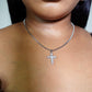 Dalia Cross Dainty Necklace