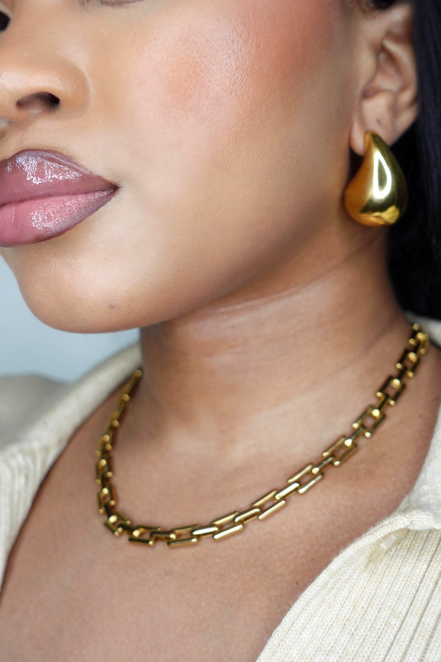 Abiba Chunky Drop Earrings