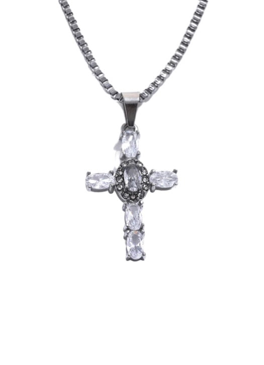 Dalia Cross Dainty Necklace