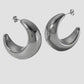 Emelia Chunky Hoop Drop Earrings