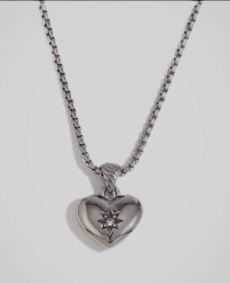 Faith Heart Pendant Necklace