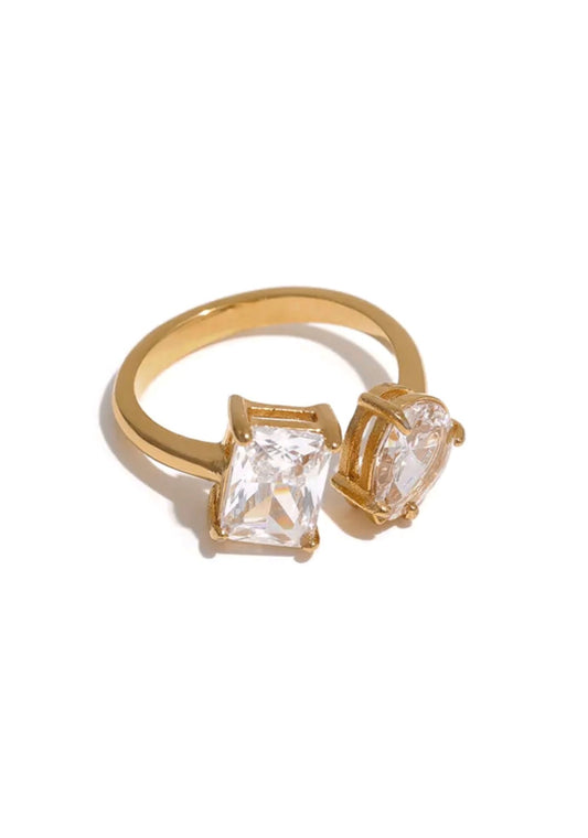 Nhyira Cubic Zirconia Wrap Ring